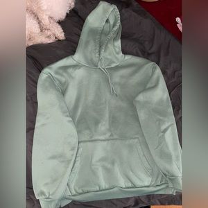 Light green hoodie